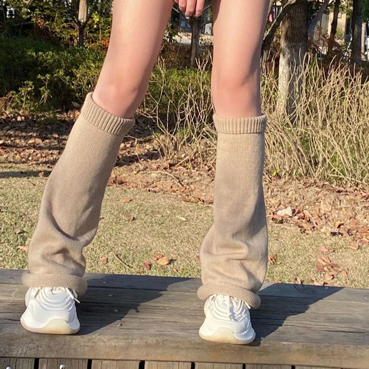 40cm丈 ゴム抜き レッグウォーマー ルーズソックス