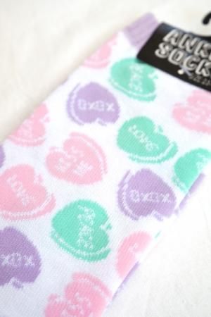 【会員限定0円】Ladies Ankle ソックス Candy ハート