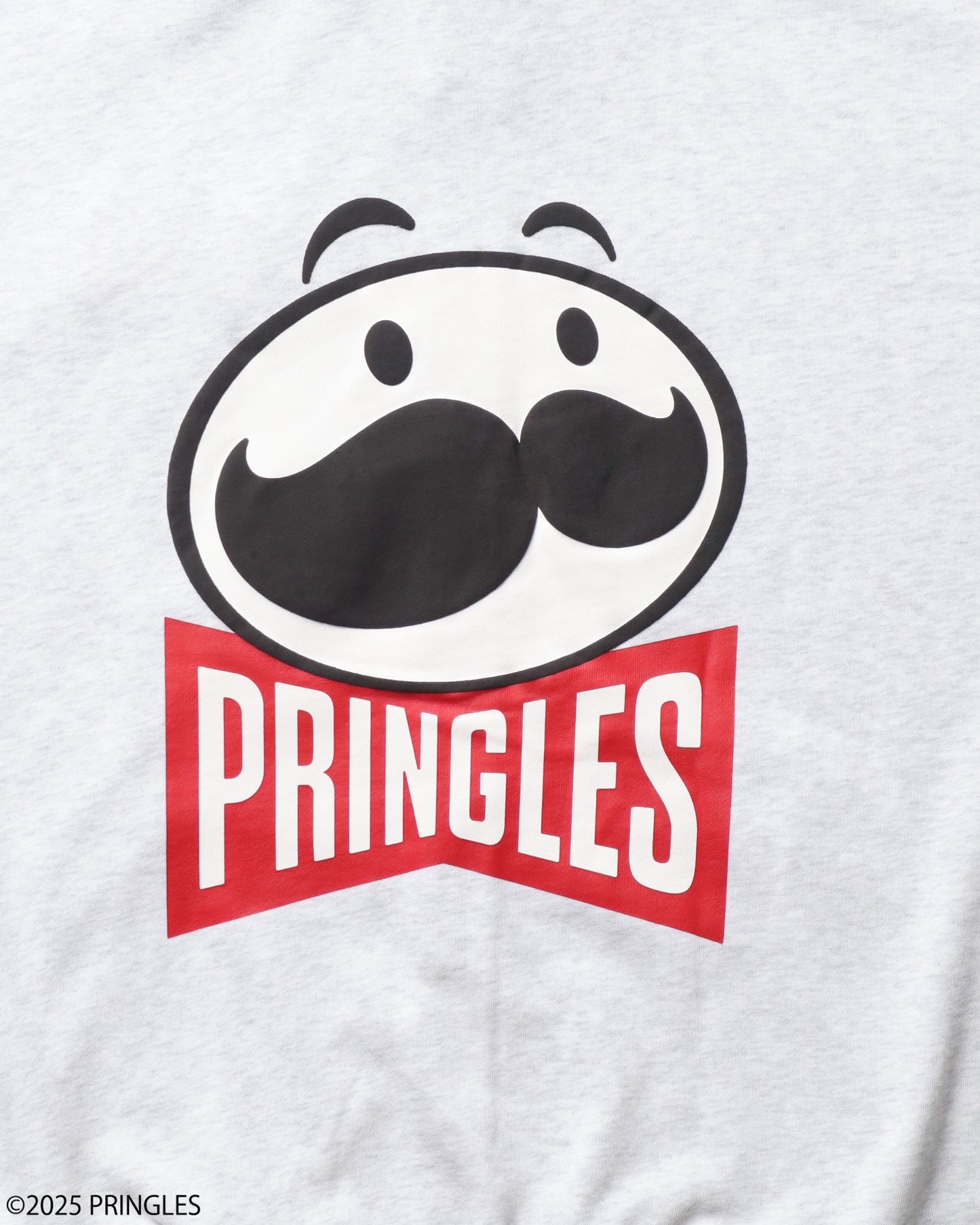 PRINGLES Back Face Zip Hoodie Gray