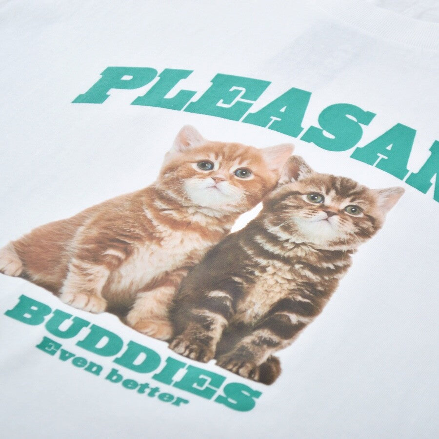 Animal Print T-Shirt CAT WHITE