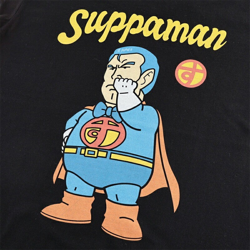 ドクタースランプ アラレちゃん Tシャツ スッパマン BLACK