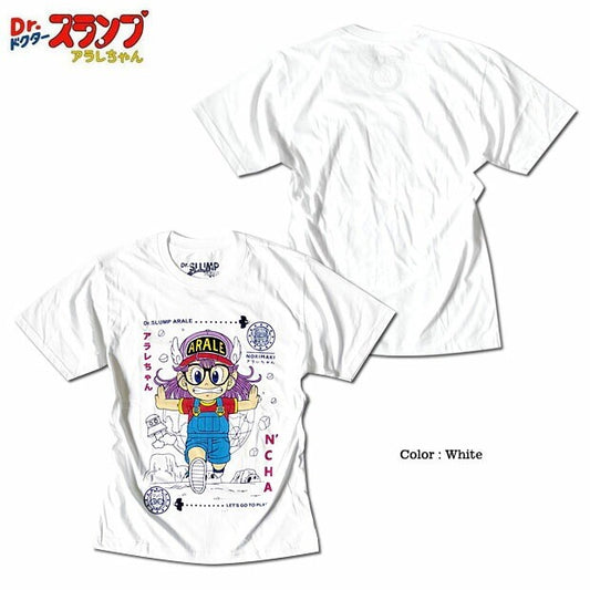 ドクタースランプ アラレちゃん Tシャツ アラレちゃん WHITE