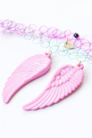 【会員限定0円】XTS Wings Tattoo ネックレス Light Pink