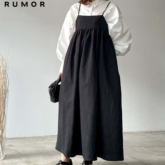 Washer Jacquard Dress BLACK