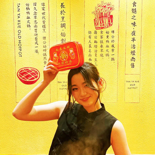 MYUUA Chinese Square Pouch Chinese New Year