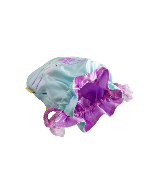 MYUUA 日本 SHIROHEBI KINCHAKU 白蛇 巾着 BLUE