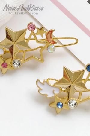 【会員限定0円】Star Wing ヘアピン 2 Colors