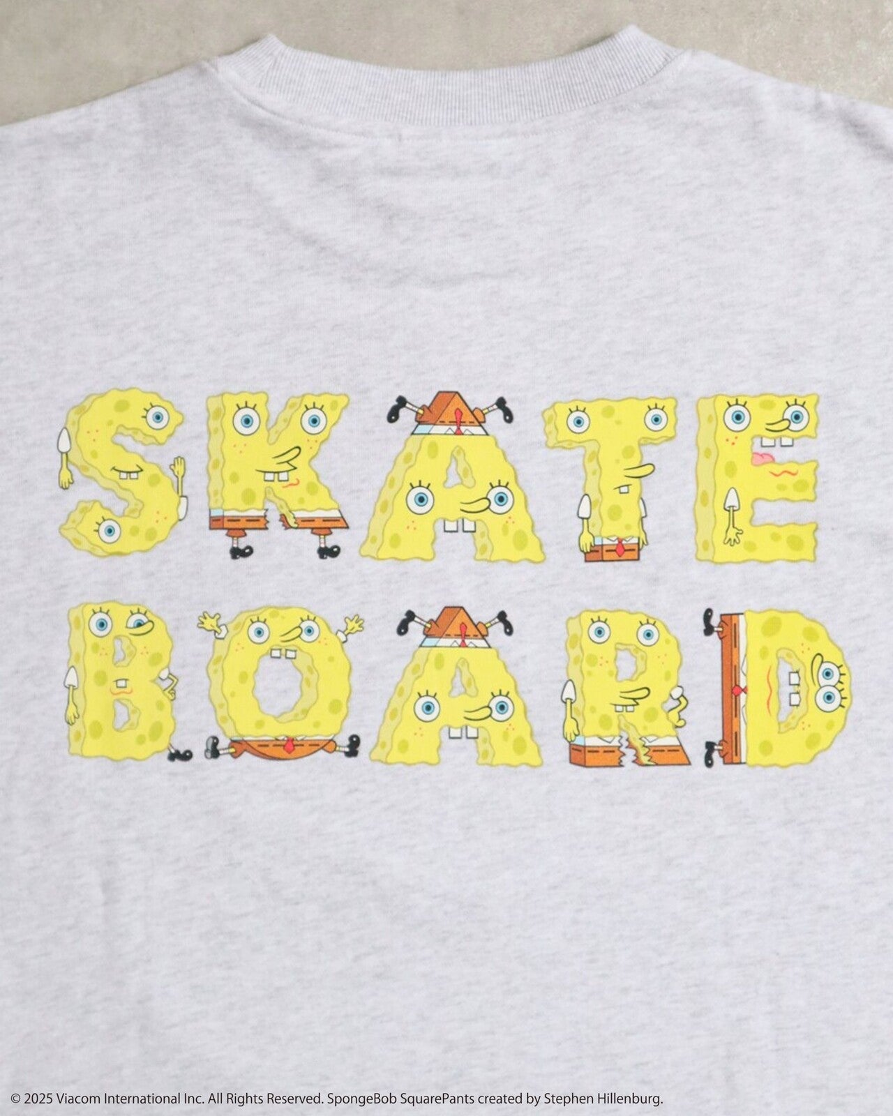SpongeBob x VISION Skateboard Sweatshirt Gray