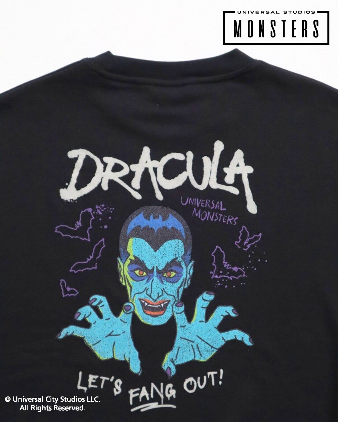 UNIVERSAL MONSTERS Monster Graphic Sweatshirt DRACULA