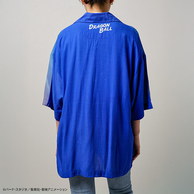 ドラゴンボールZ モーニングカメハウス アロハシャツ BLUE