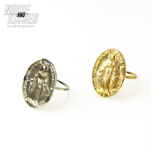 Antique Designed Guadalupe Ring 2 color