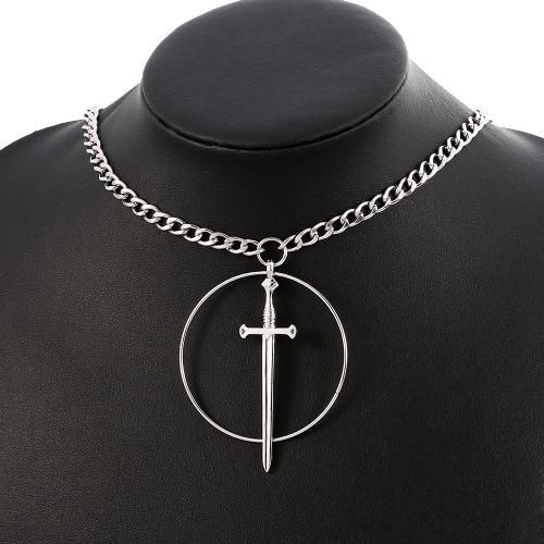 Circle Sword Necklace SILVER シルバー