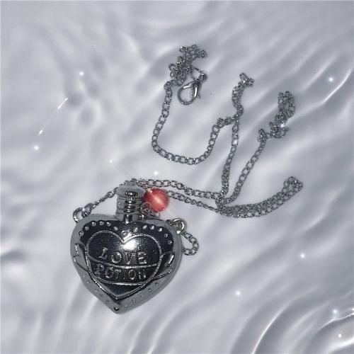LOVE POTIONボトル ネックレス SILVER シルバー