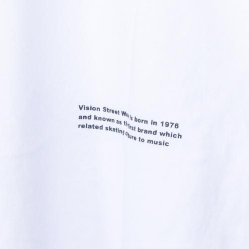 VISION STREET WEAR オーリープリント オーバーサイズ Tシャツ WHITE
