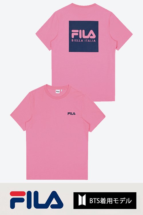 FILA BTS着用モデル Tシャツ PINK – YOU ARE MY POISON
