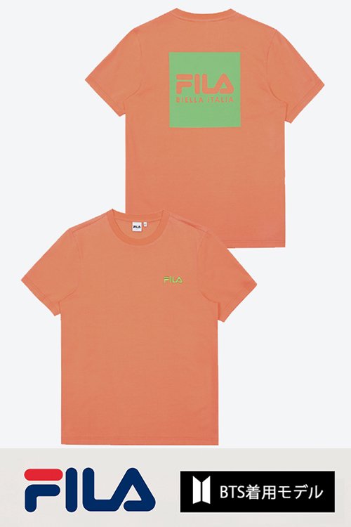 FILA BTS着用モデル Tシャツ ORANGE オレンジ – YOU ARE MY POISON