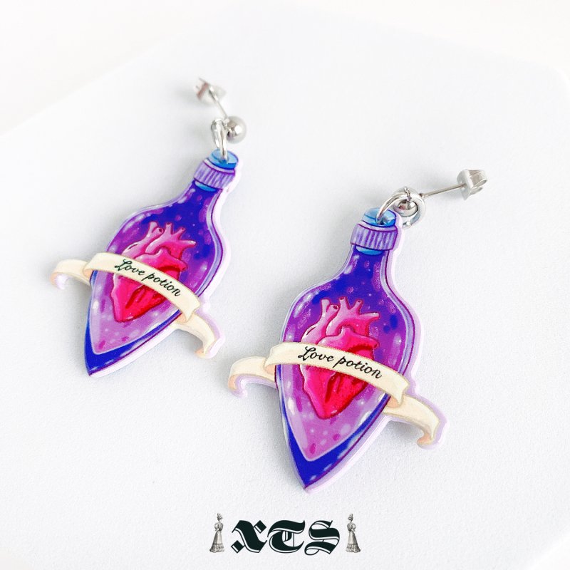 XTS 毒薬 Poison Bottle ピアス TS0261 – YOU ARE MY POISON