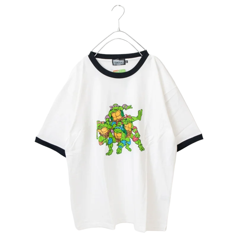 TURTLES ニンジャ・タートルズ リンガー Tシャツ WHITE – YOU ARE MY POISON