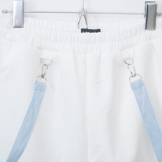 ACDC RAG ドットネコ ロングパンツ WHITE