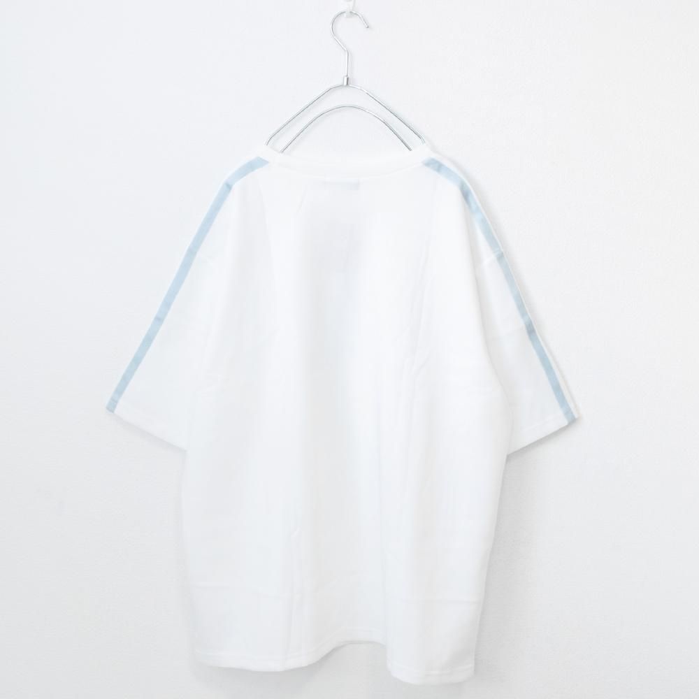 ACDC RAG ドットネコ 半袖Tシャツ WHITE
