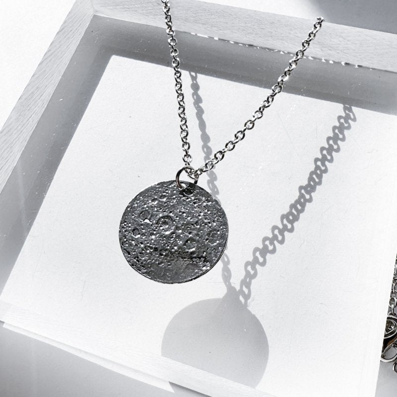 Moon necklace SILVER