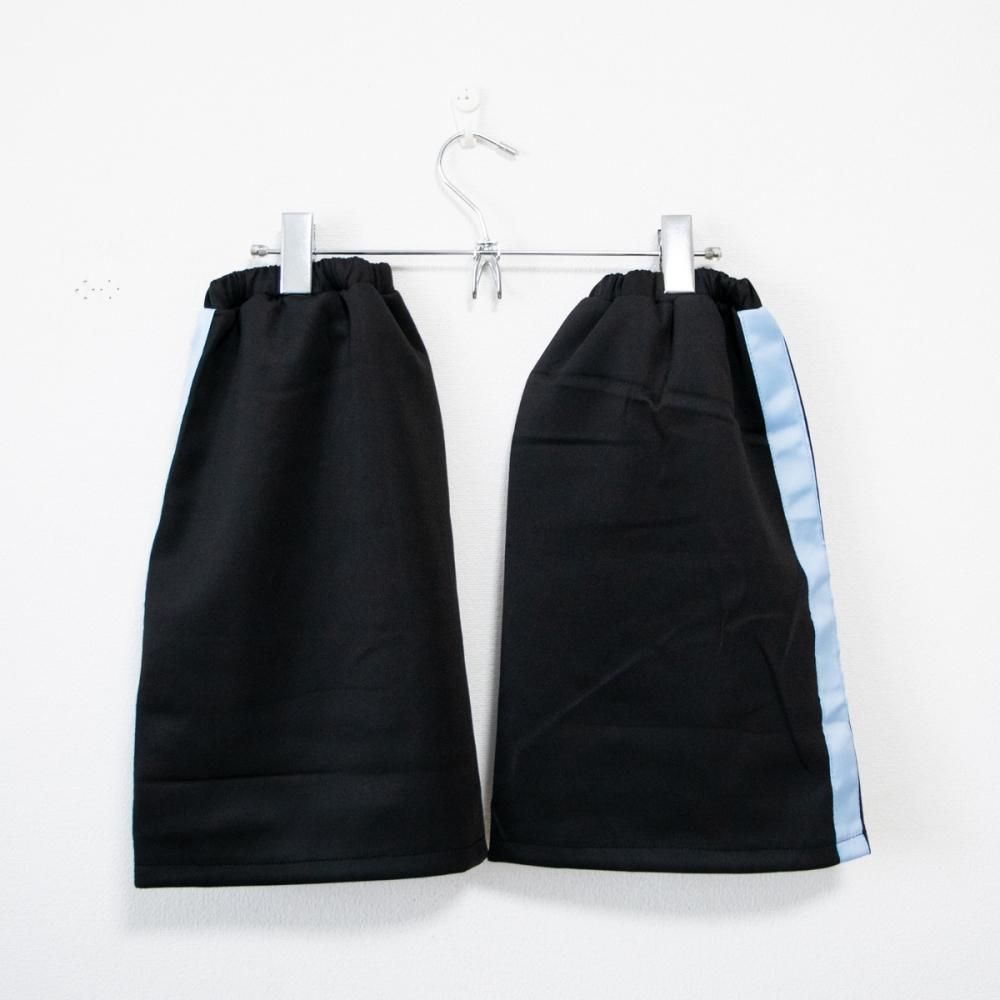 ACDC RAG サイドダブルライン ジャージ レッグウォーマー BLACK/BLUE