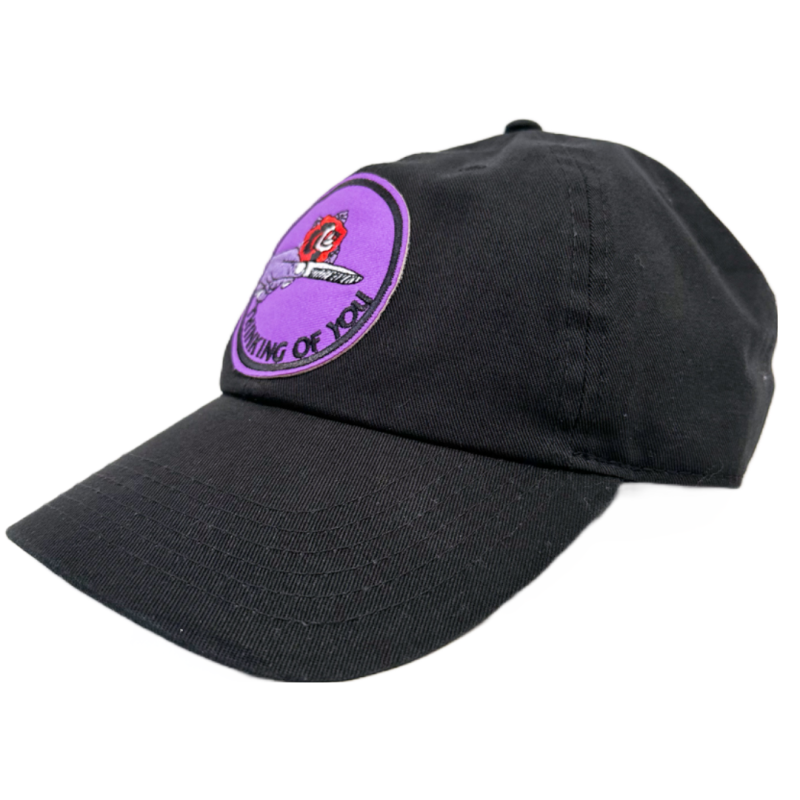 パッチ NEWHATTAN ベースボールキャップ BLACK ROSE