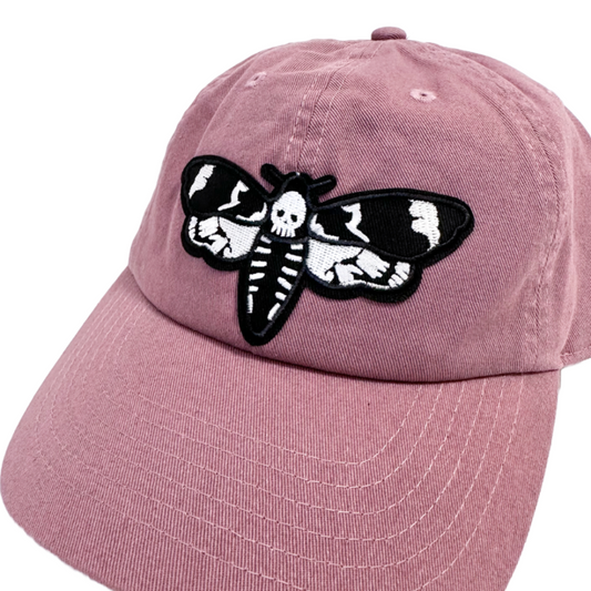 パッチ NEWHATTAN ベースボールキャップ ASH PINK MOTH