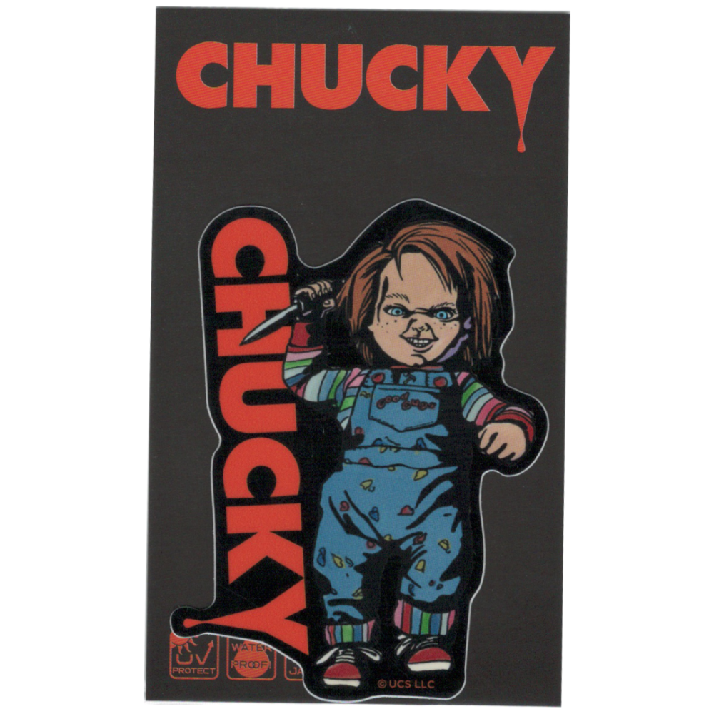 チャッキー ステッカー ナイフ チャイルド・プレイ CHUCKY CP-001