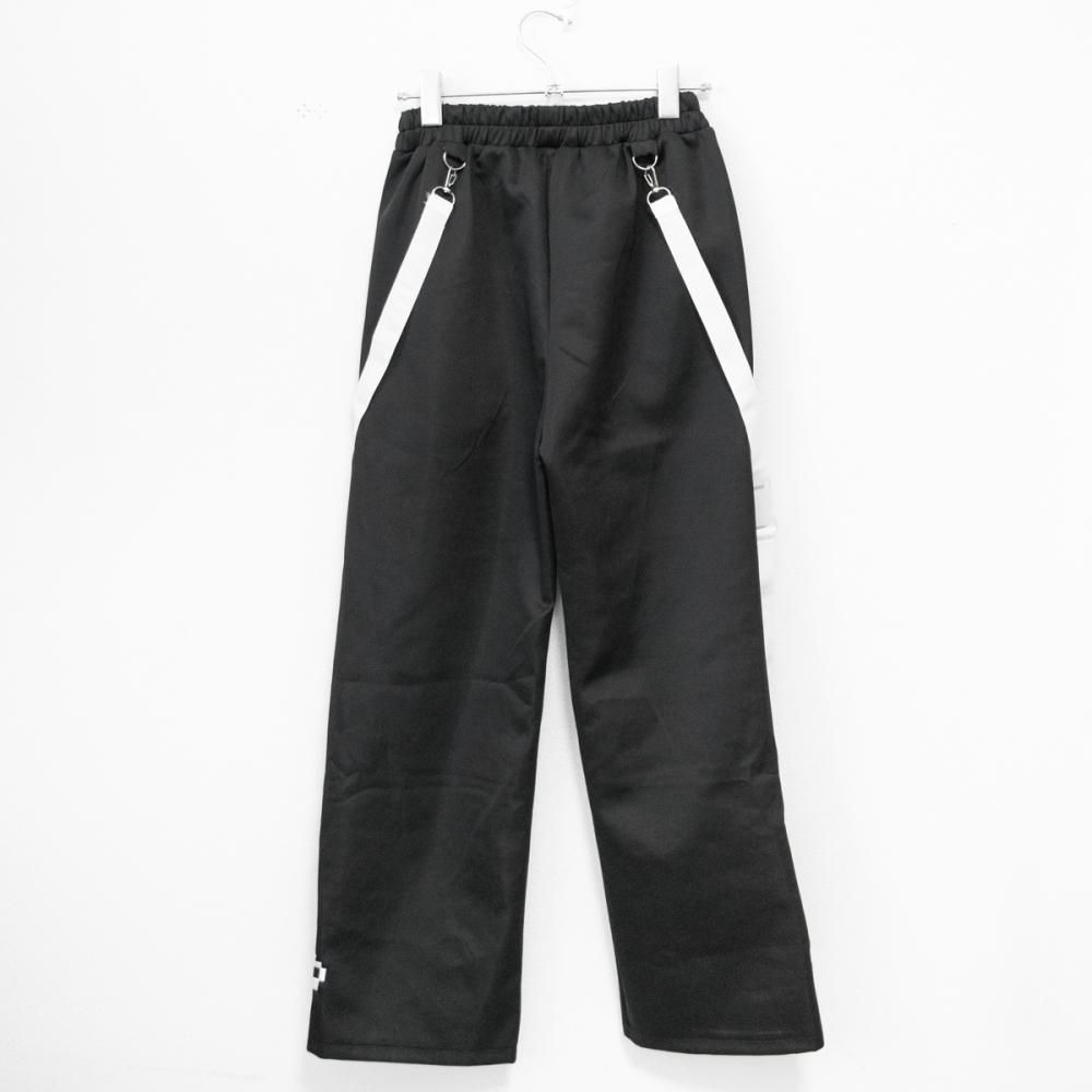 ACDC RAG ドットネコ ロングパンツ BLACK/WHITE