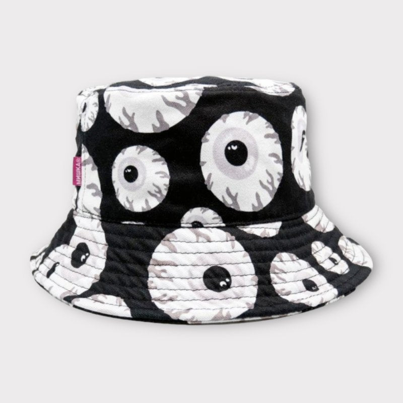 MISHKA ORIGINAL KEEP WATCH BUCKET HAT BLACK/MONO