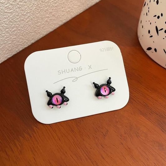MONSTER EYES UFO ピアス BLACK