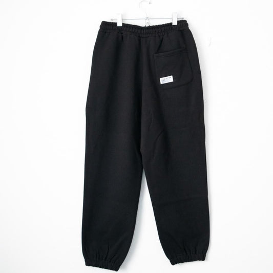 VISION STREET WEAR メタル発泡ロゴ スウェットパンツ BLACK