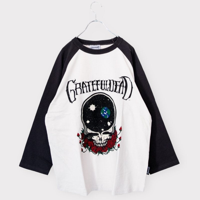 GRATEFUL DEAD グレイトフルデッド ラグラン ロンT OFF WHITE – YOU 