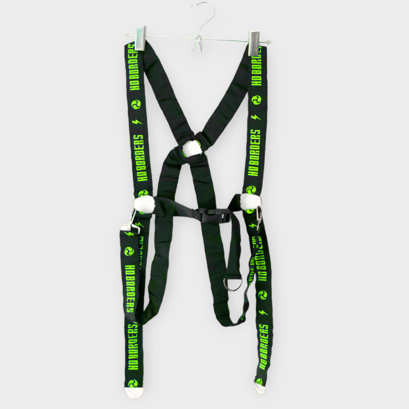 ACDC RAG 渦雷 CYBER PUNK ハーネス BLACK GREEN