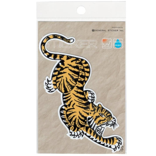 虎 RIGHT TIGER タイガー バイカーステッカー バイク ハーレー ヘルメット BK006