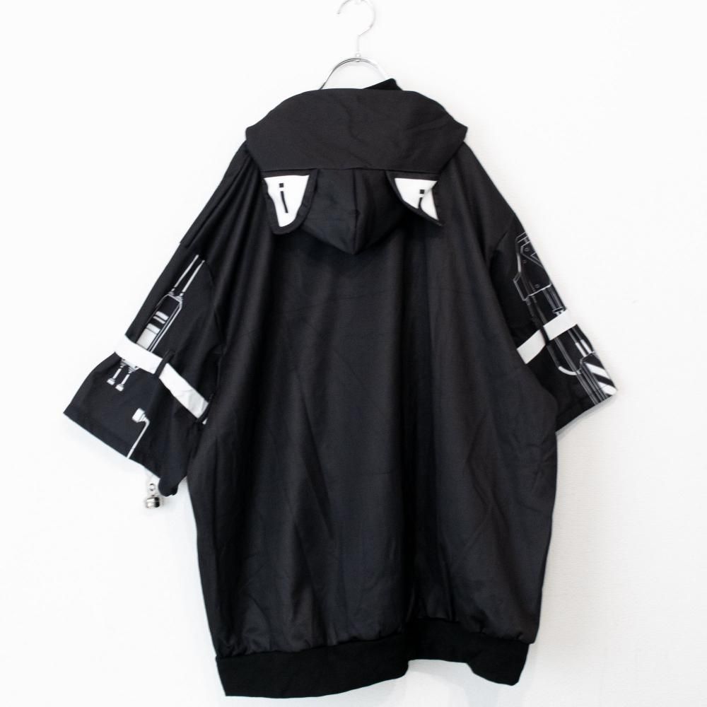 ACDC RAG ERROR CODE ジャケット BLACK WHITE 半袖ver