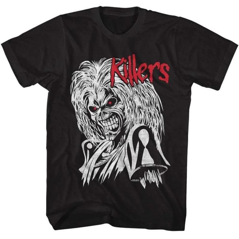 American Classics US輸入 Tシャツ Iron Maiden Red And White Killers MADN521