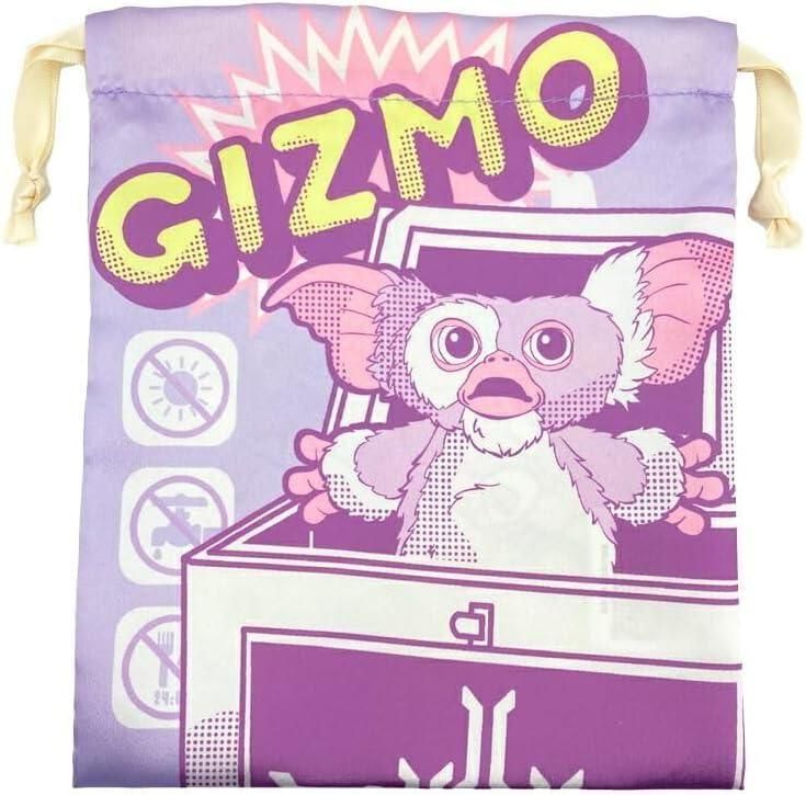 GREMLINS Ribbon Drawstring Bag, Gremlin, Purple, WB2796