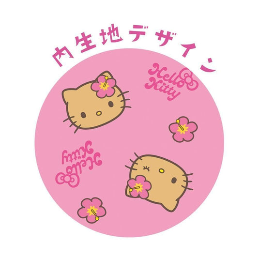 サンリオキャラクターズ ぬいぐるみフェイスぺンポーチ ハローキティ 日焼け