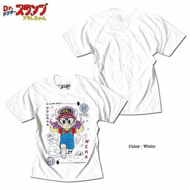 ドクタースランプ アラレちゃん Tシャツ アラレちゃん eplus944 WHITE