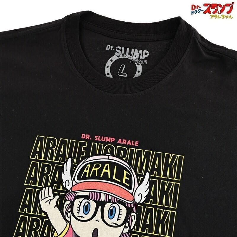 ドクタースランプ アラレちゃん Tシャツ アラレちゃん eplus1206 BLACK