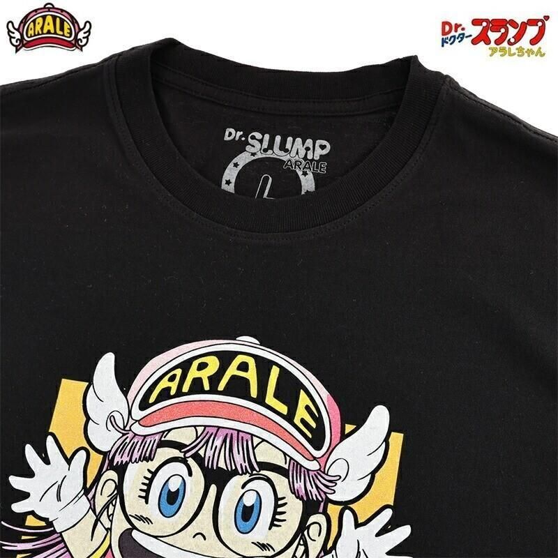 ドクタースランプ アラレちゃん Tシャツ アラレちゃん eplus1209 BLACK