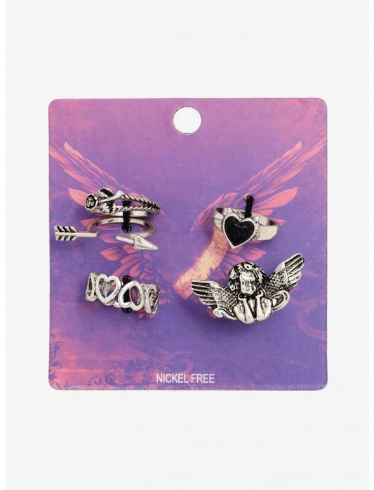 Angel Heart リングセット SILVER