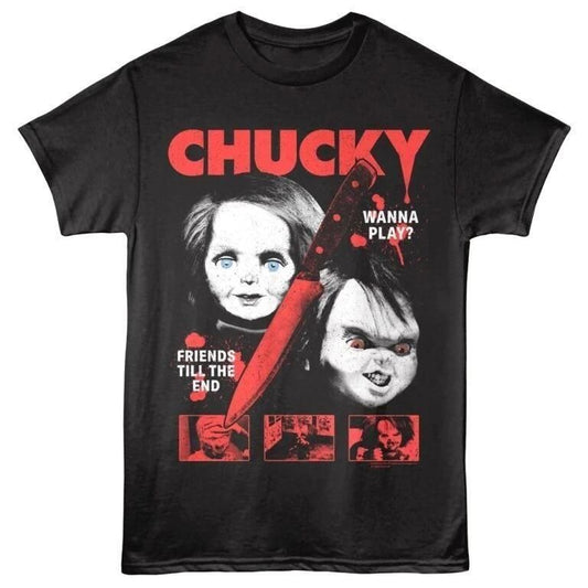 American Classics US輸入 Tシャツ Chucky Friends Till The End チャッキー CHK540