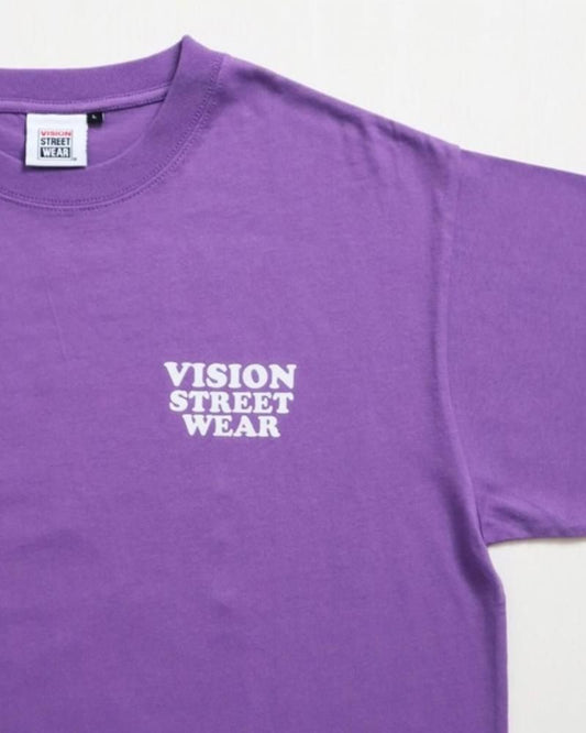 VISION STREET WEAR Ghost Skater Tee / ゴースト スケボー 半袖Tシャツ Purple