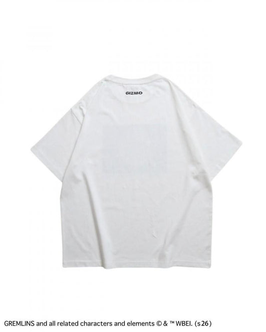 GREMLINS グレムリン ギズモ ダーツフォトTee / 半袖Tシャツ White
