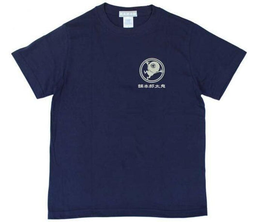 鬼太郎本舗 インクプリントTシャツ 目玉おやじ柄