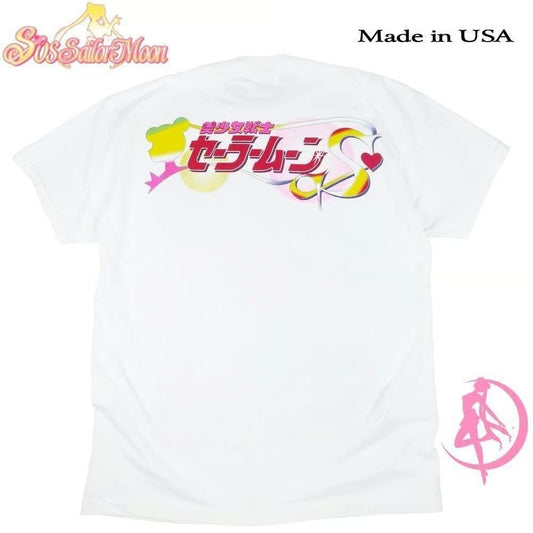 美少女戦士セーラームーン Tシャツ USA製 並行輸入品 WHITE 384