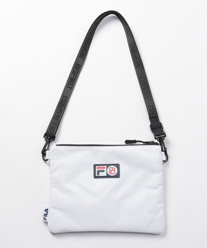FILA x BE:FIRST ロゴ サコッシュ WHITE
